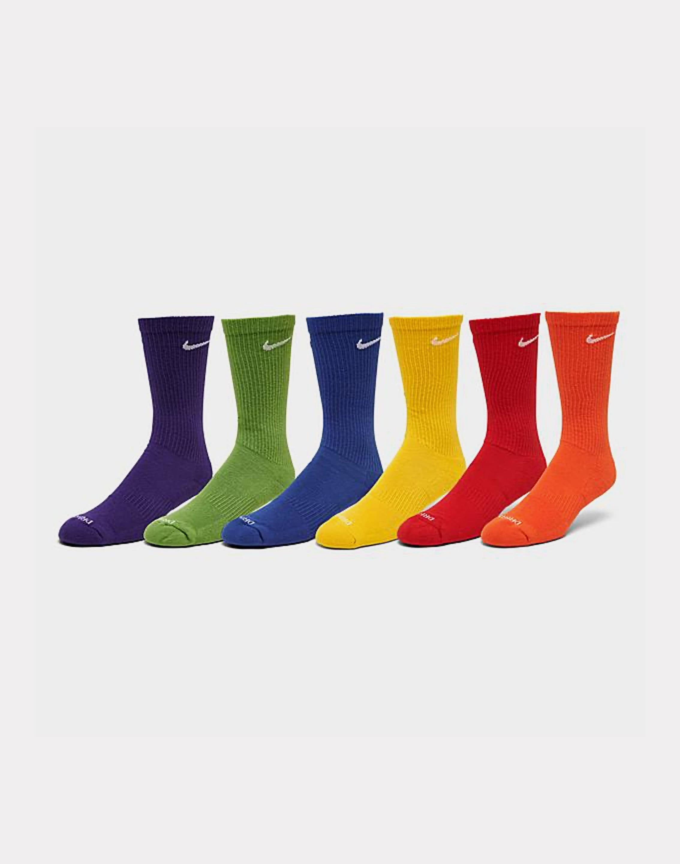 NIKE EVERYDAY PLUS TRAINING 6-PACK SOCKS