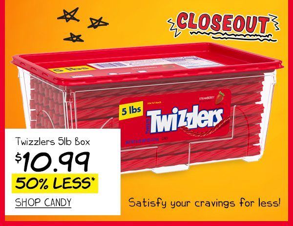 Twizzlers 5lb Box