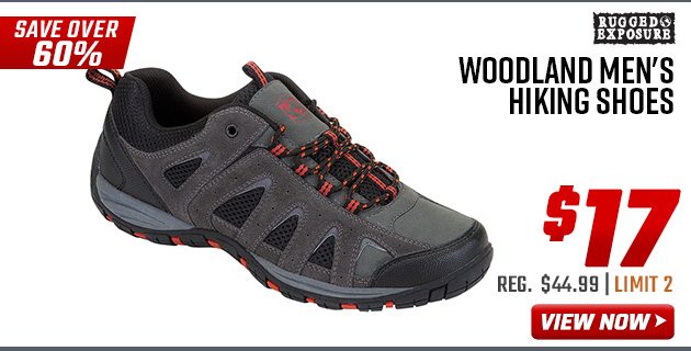 rugged exposure woodland men's hiking boots