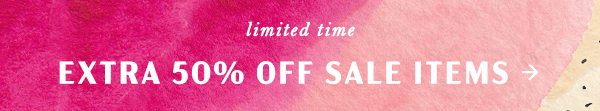 Shop 50% off sale.