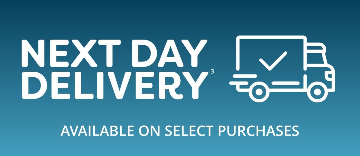 Next Day Delivery available