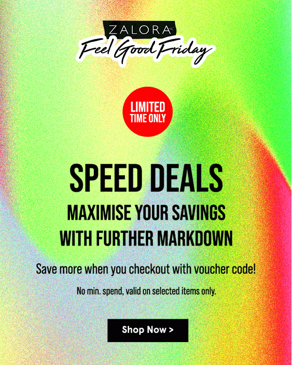 Speed Deals with no min. spend and free shipping!