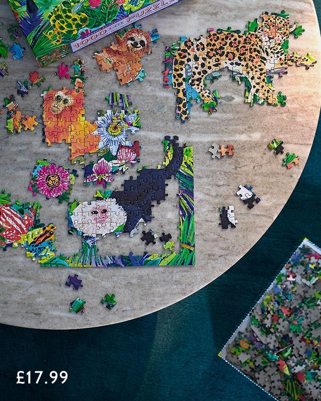 eeBoo Amazon Rainforest Jigsaw Puzzle