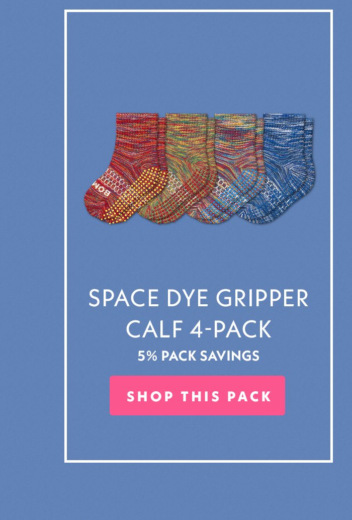 Space Dye Gripper Calf 4-Pack | Shop This Pack