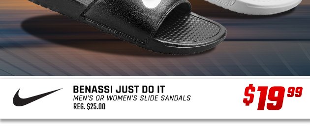 Nike Benassi Just Do It Men's or Women's Slide Sandals