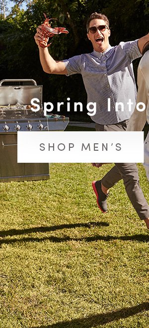 Spring Into New Styles | SHOP MEN'S