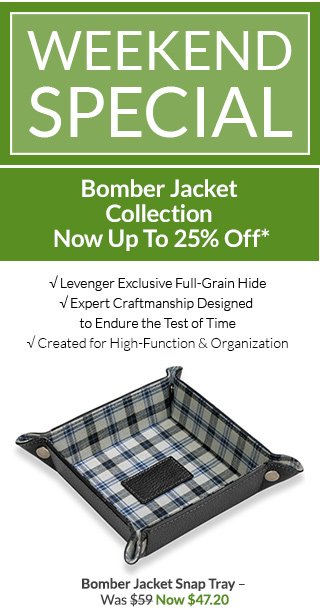 Bomber Jacket Collection Now 20% Off*