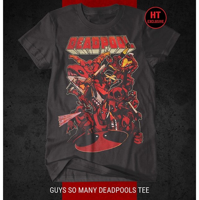 Guys So Many Deadpools Tee
