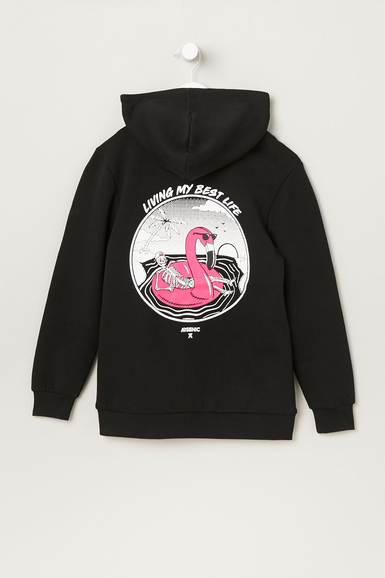 Image of Arsenic Youth Graphic Print Hoodie