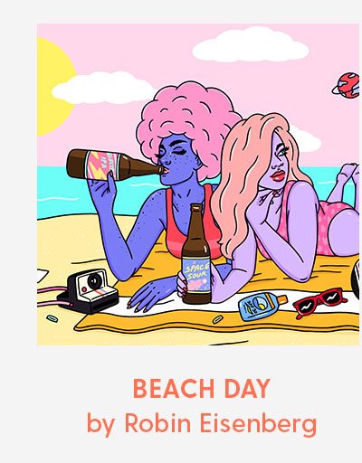 BEACH DAY by Robin Eisenberg