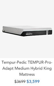 Shop Tempur-Pedic TEMPUR-ProAdapt Medium Hybrid King Mattress