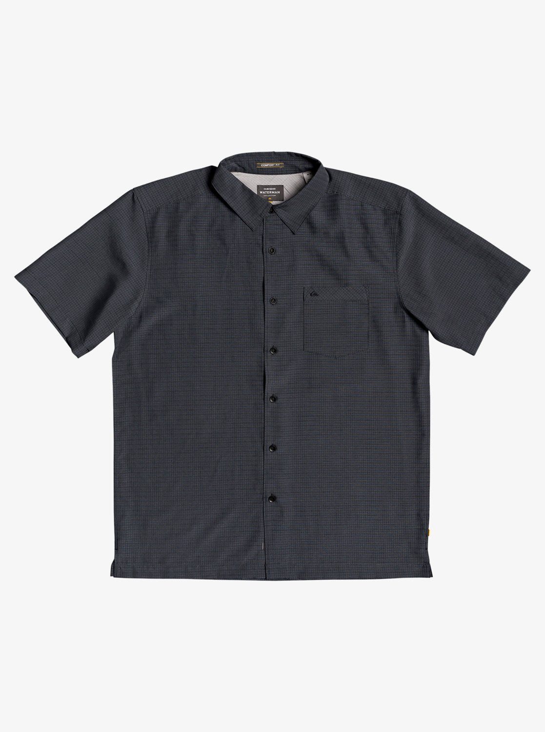 Image of Waterman Centinela Premium Short Sleeve Shirt - Black Centinella