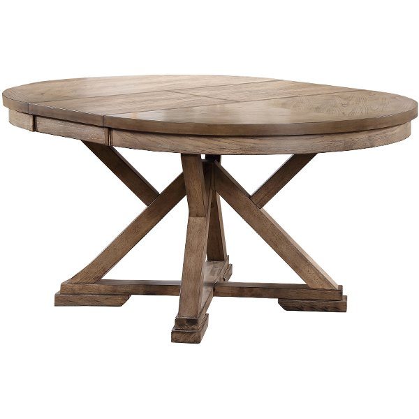 Grandview Mushroom Round Dining Table