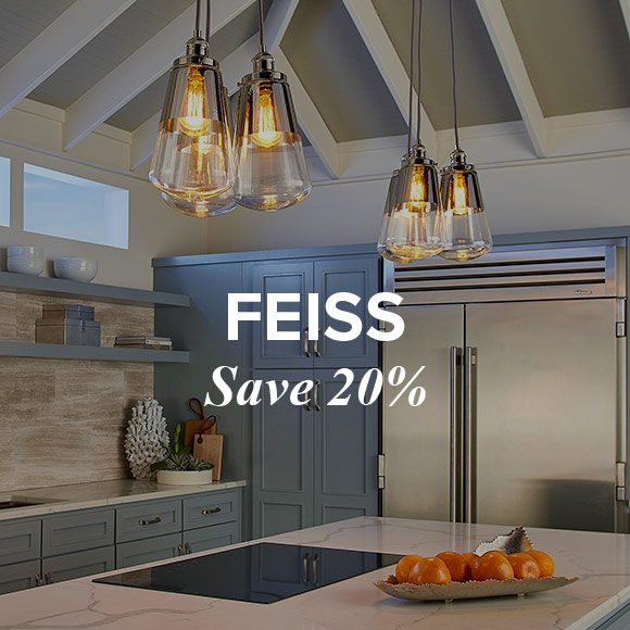 Feiss. Save 20%.