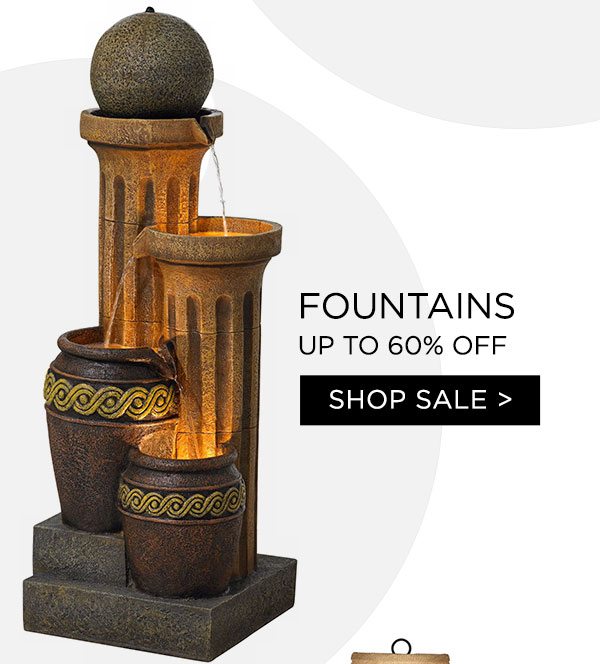 Fountains - Up To 60% Off - Shop Sale