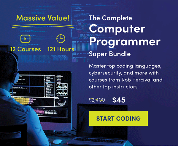 The Complete Computer Programmer Super Bundle | Start Coding