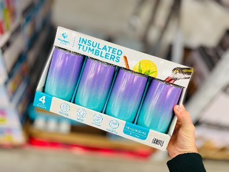 Insulated Tumblers w/ Lids 4-Pack