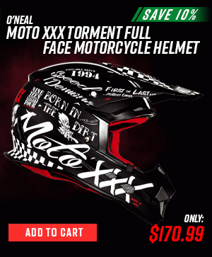 o'neal, motto xxx torment full face motorcycle helmet