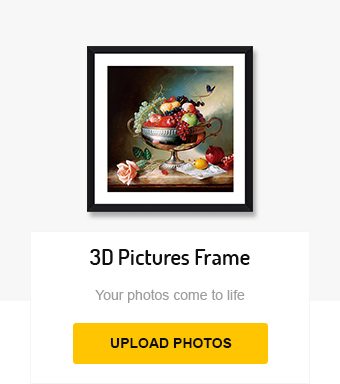 3D Pictures Frames