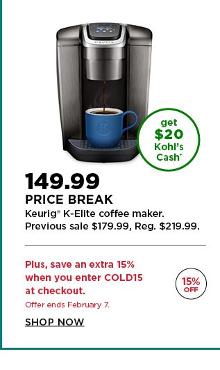 $149. 99 keurig coffee maker. select styles. shop now. 