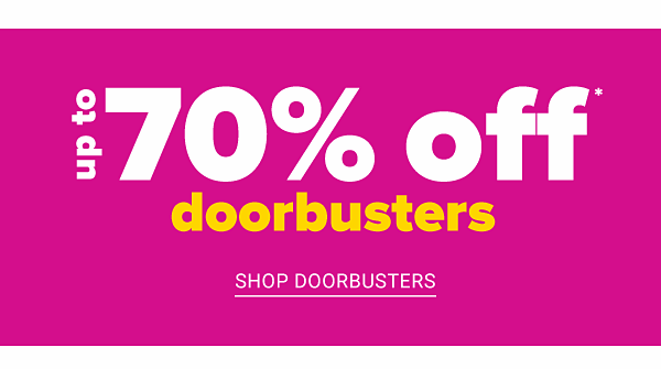 It's Back! Fall Frenzy - Up to 70% off Doorbusters - Shop Doorbusters