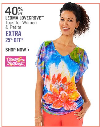 Shop 40% Off Leoma Lovegrove Tops - Extra 25% Off*