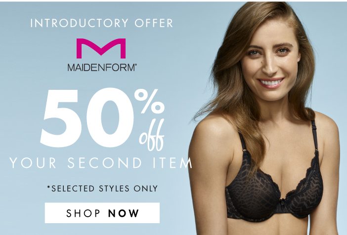  50% Off Your Second Item