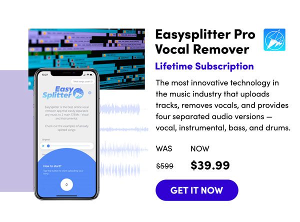 Easysplitter Pro Vocal Remover | Get It Now