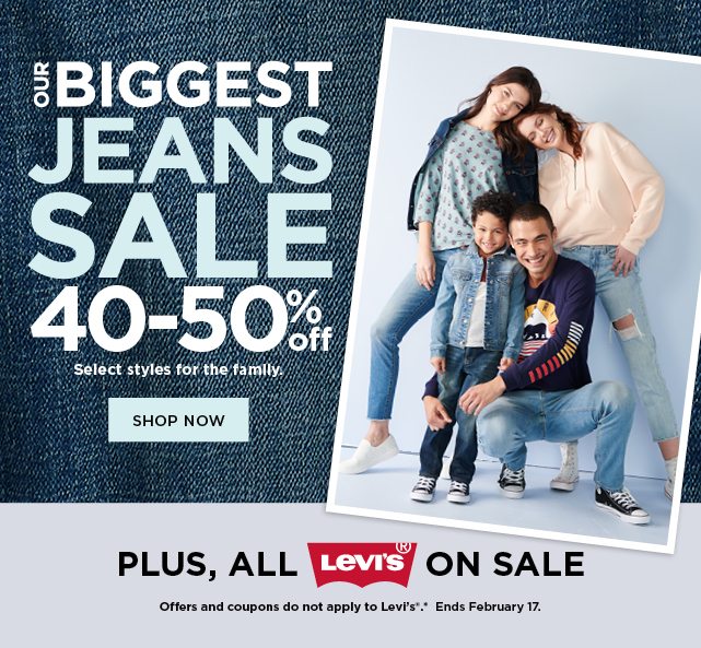 👖 Shop our BIGGEST Jeans Sale + pocket some savings on Levi's jeans. -  Kohl's Email Archive