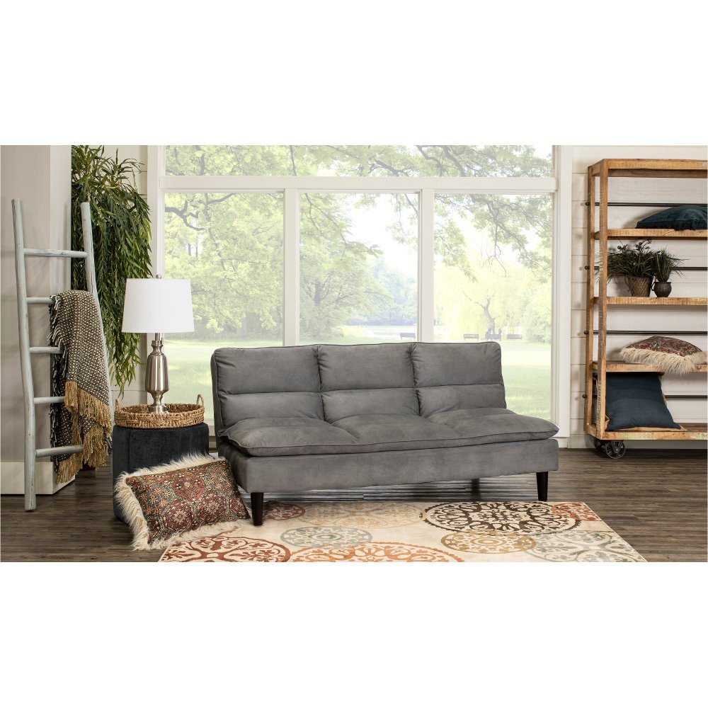 Heavenly Granite Gray Convertible Sofa Bed - Monterey