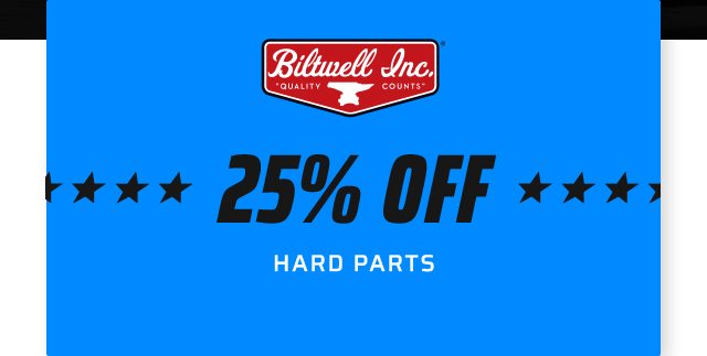 Shop Biltwell Hard Parts 25% Off