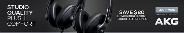 Studio Quality Plush Comfort | Save $20 on AKG K361 or K371