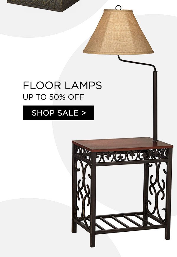 Floor Lamps - Up To 50% Off - Shop Sale