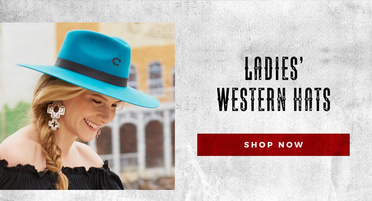 Shop Ladies Western Hats