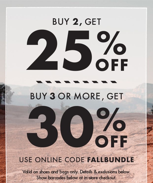 25% OFF | 30% OFF