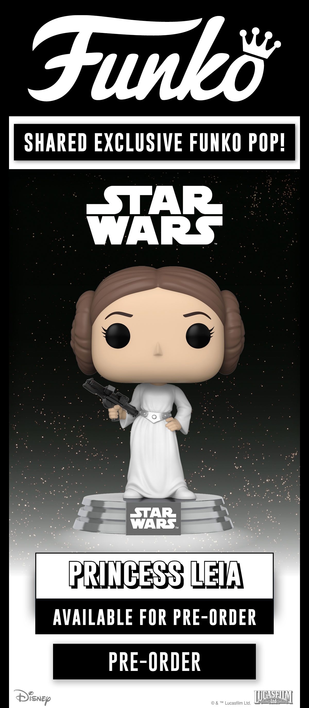 Star Wars Celebration Leia Pop!