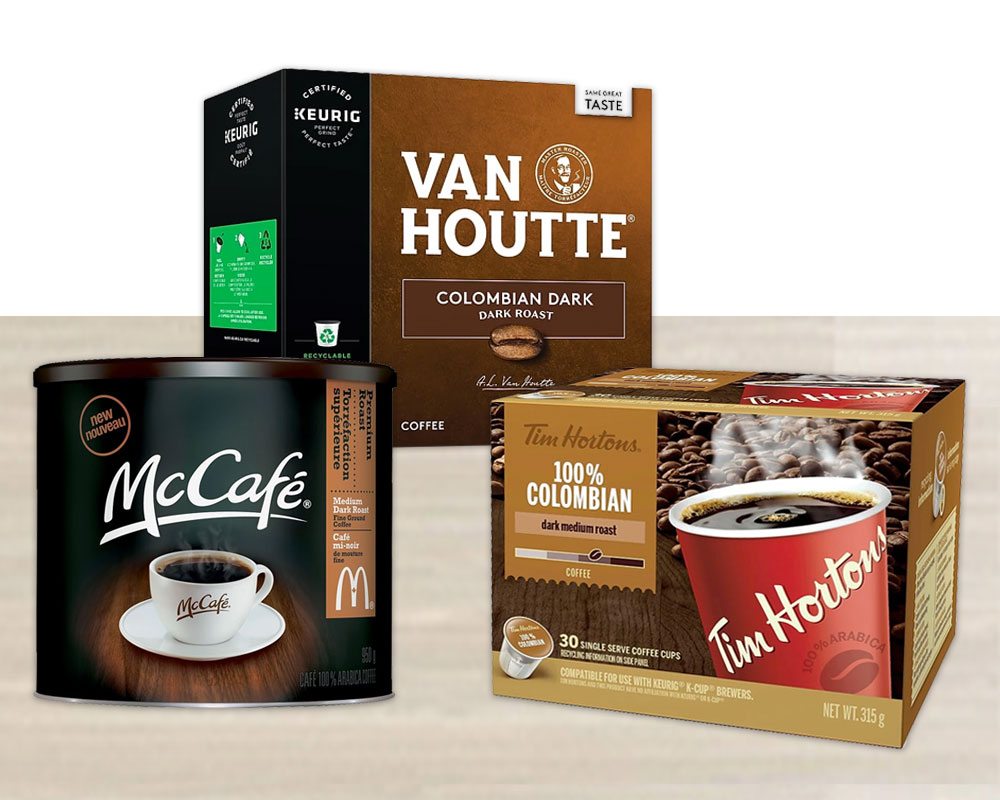 Ground Coffee and K-Cups