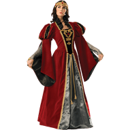 Womens Queen Anne Costume