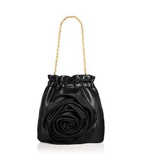 Rosette Crossbody Bucket Bag - Exclusive