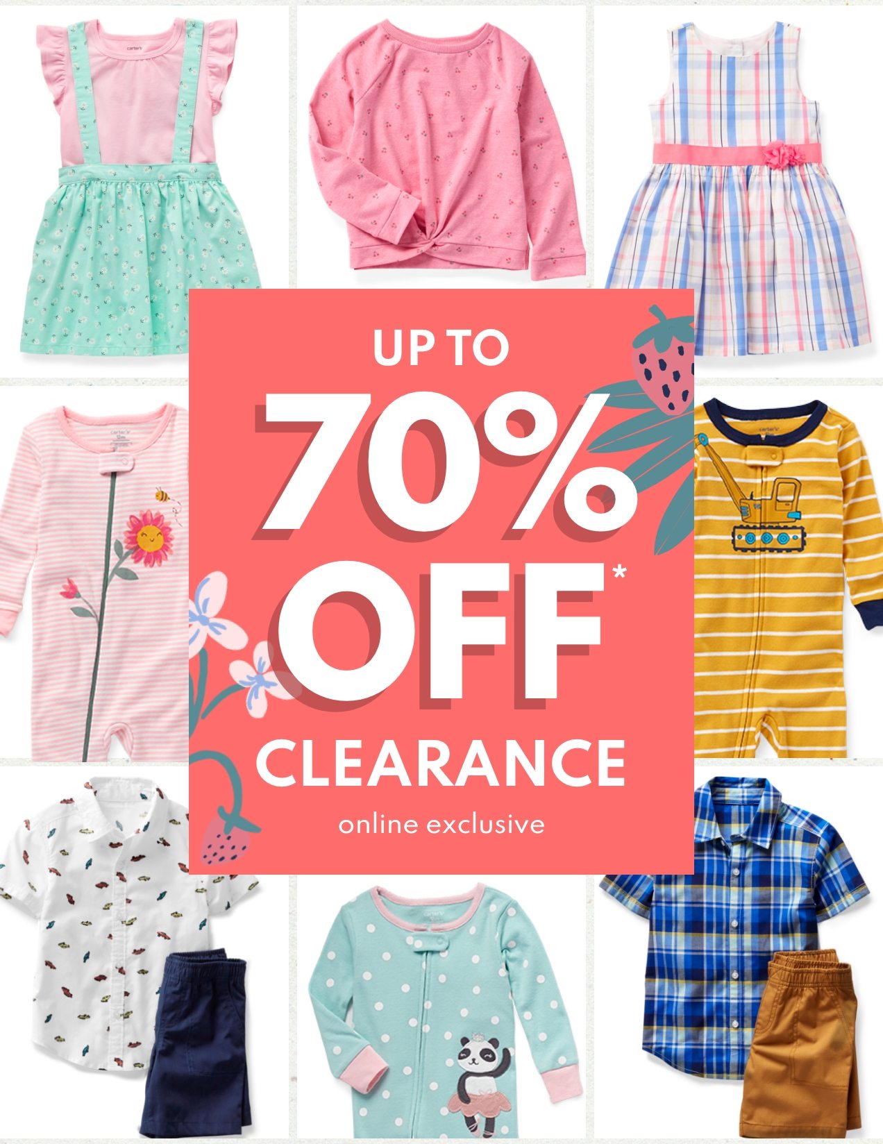UP TO 70% OFF* CLEARANCE online exclusive 