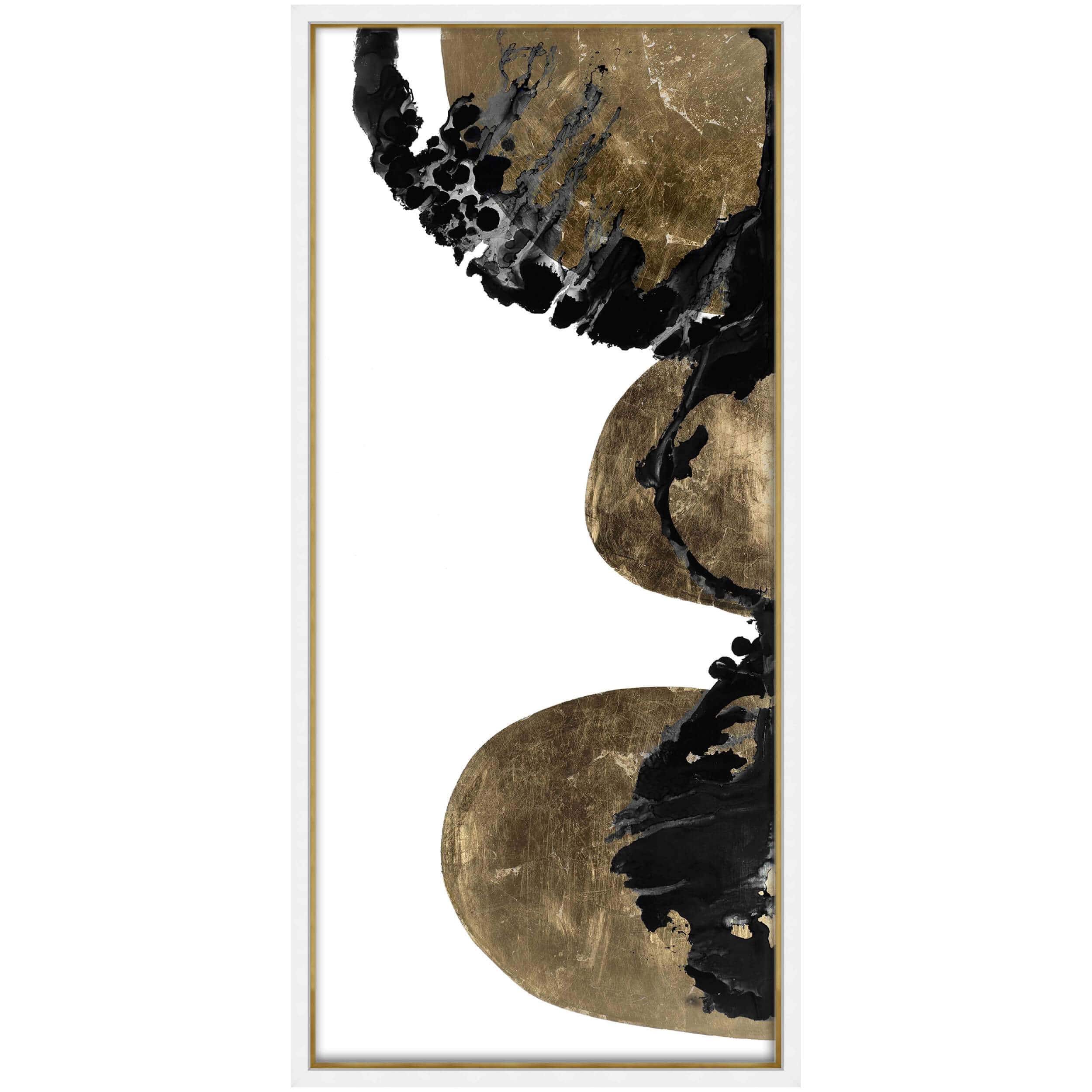 Image of Gilded Indigo I Framed