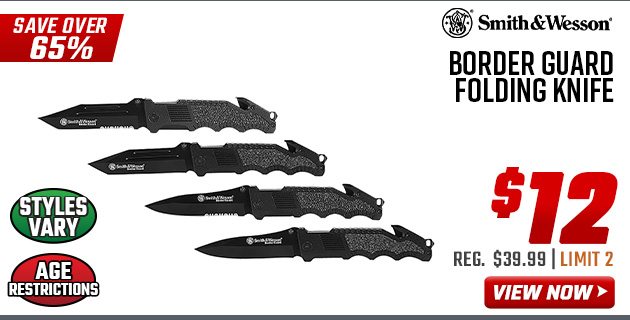 Smith & Wessson Border Guard Folding Knife