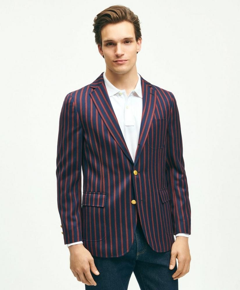 Classic Fit Wool Archive Striped Blazer