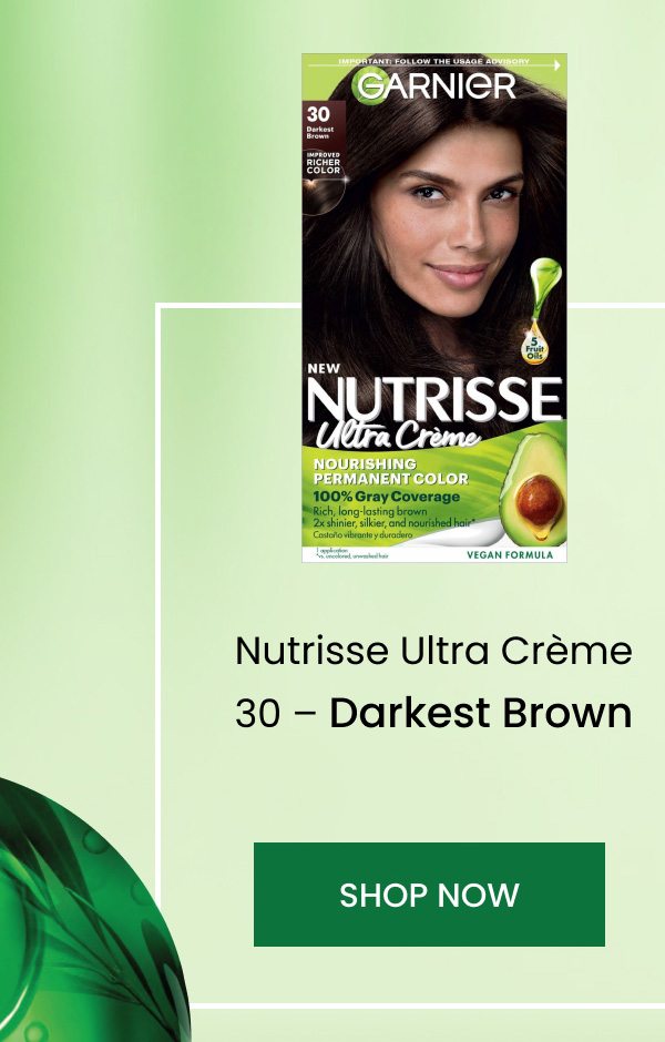 Nutrisse Ultra Creme 30 - Darkest Brown