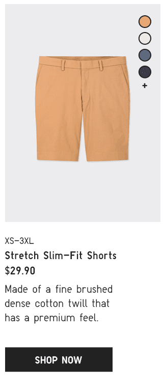 PDP5 - MEN STRETCH SLIM-FIT SHORTS