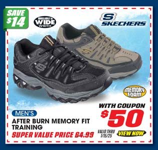 Skechers After Burn - Memory Fit Men's Training Shoes