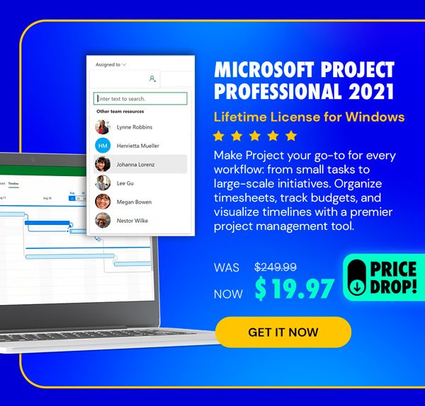 Microsoft Project Professional 2021 for Windows