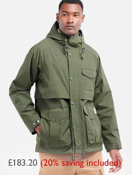 Barbour Jacket, £183.20 (20% saving included)