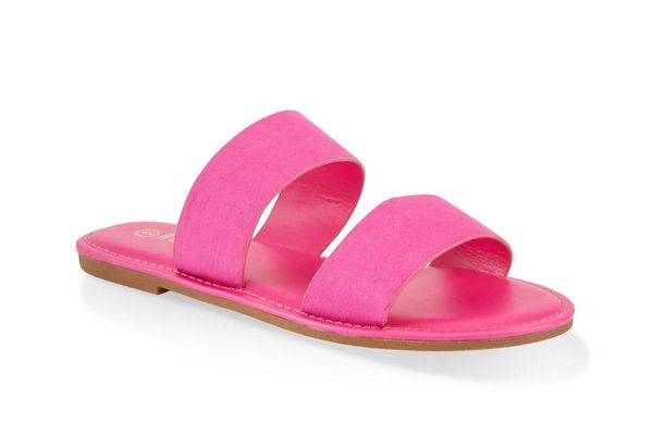 Two Band Slide Sandals