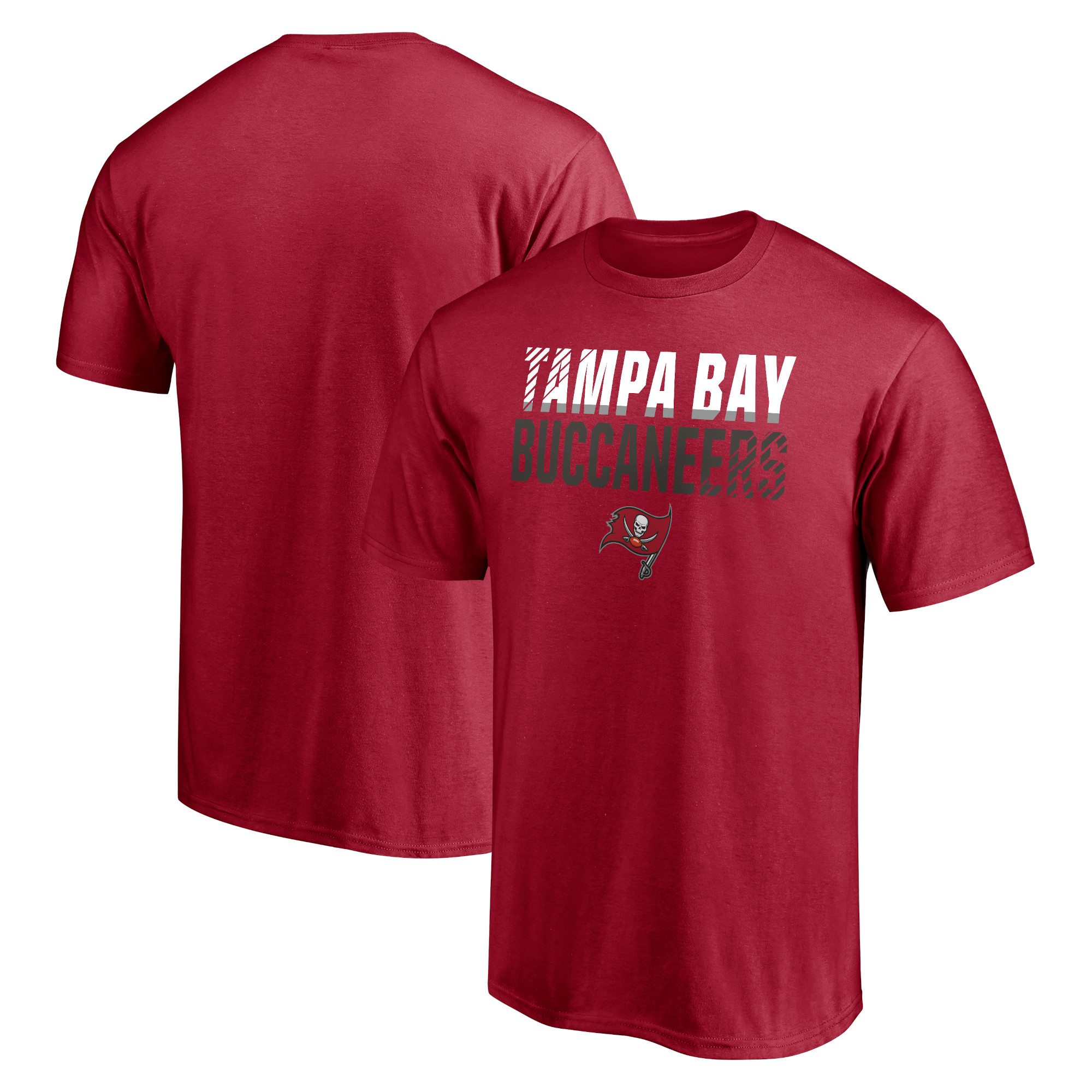  Fanatics Red Big & Tall Fade Out T-Shirt